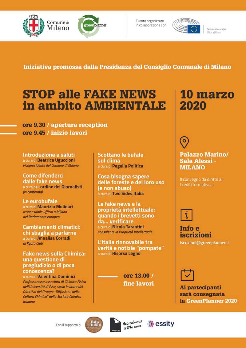 fake news - studiare il green